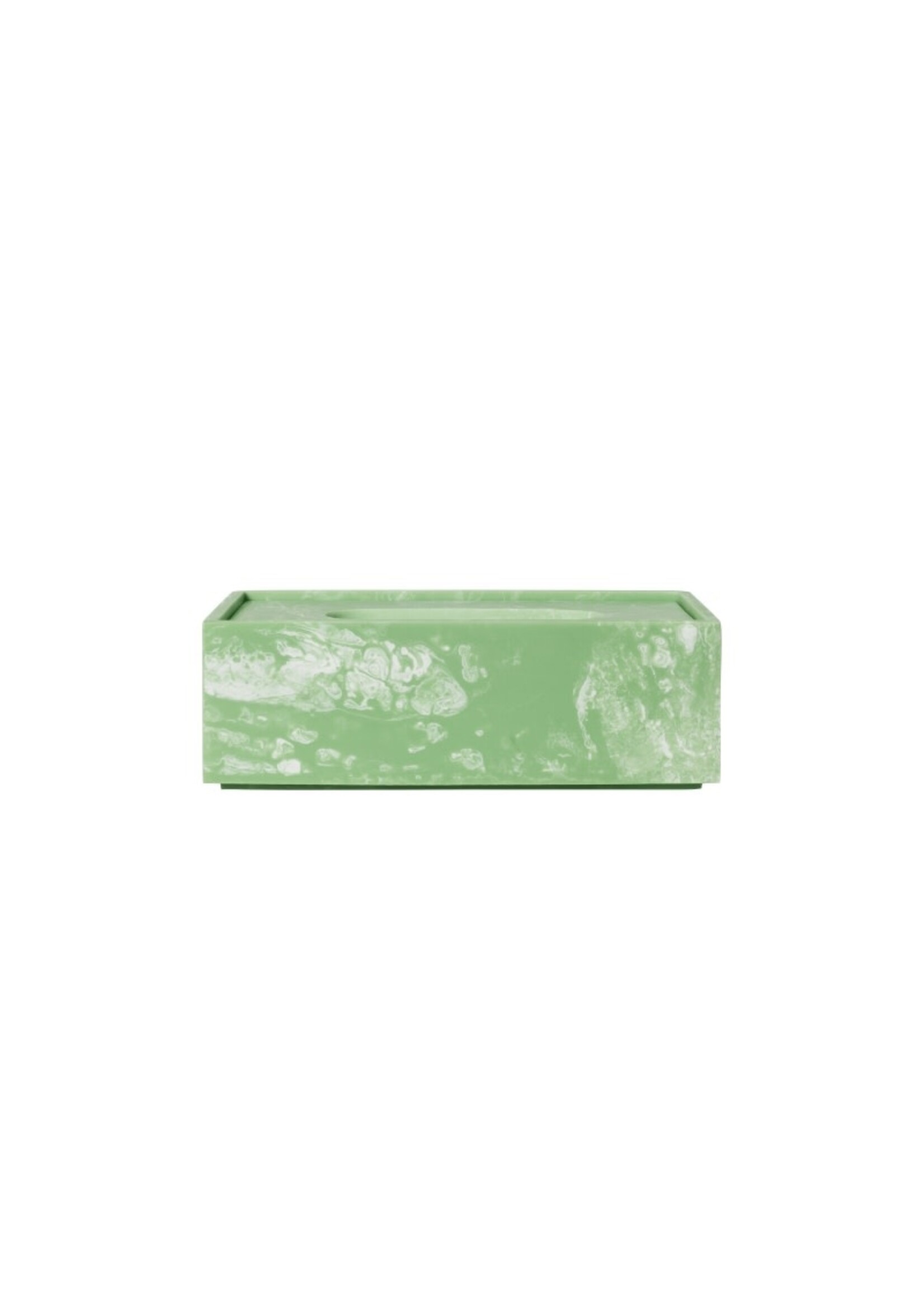 Ferm Living Mist Tissue Box - Seafoam