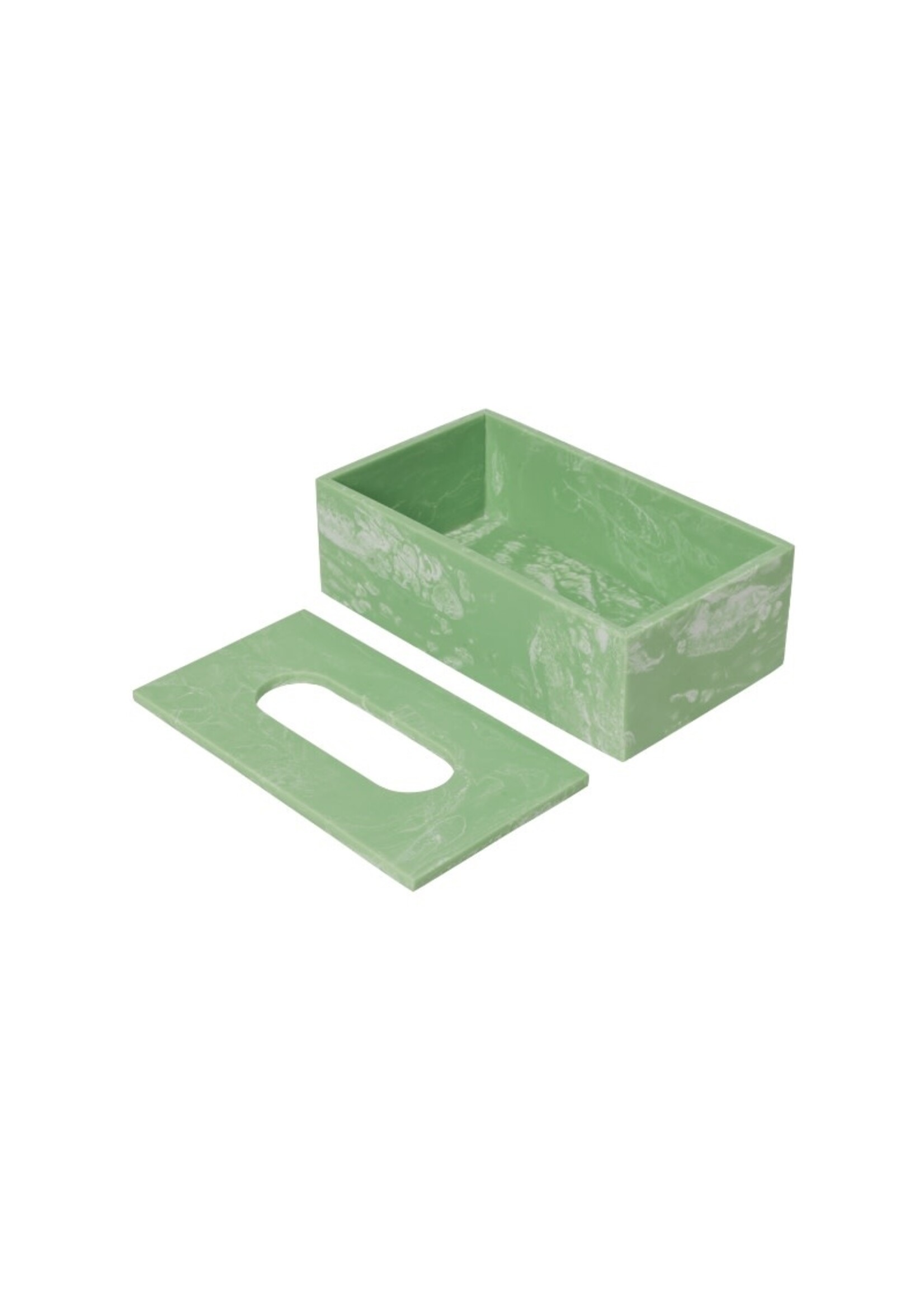 Ferm Living Mist Tissue Box - Seafoam