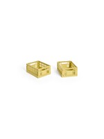 HAY Colour Crate Mini - Set of 2 - Dusty Yellow