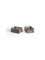 HAY Colour Crate Mini - Set of 2 - Warm Grey