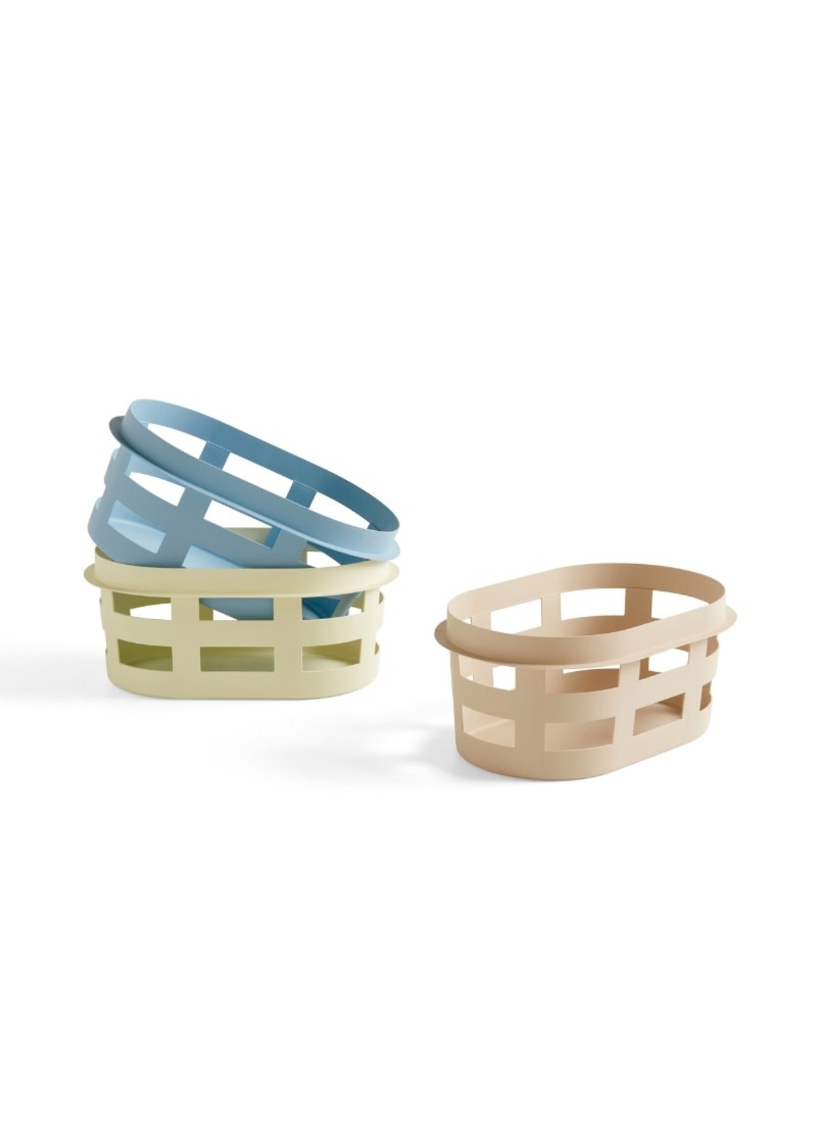 HAY Laundry Basket S - Soft Blue