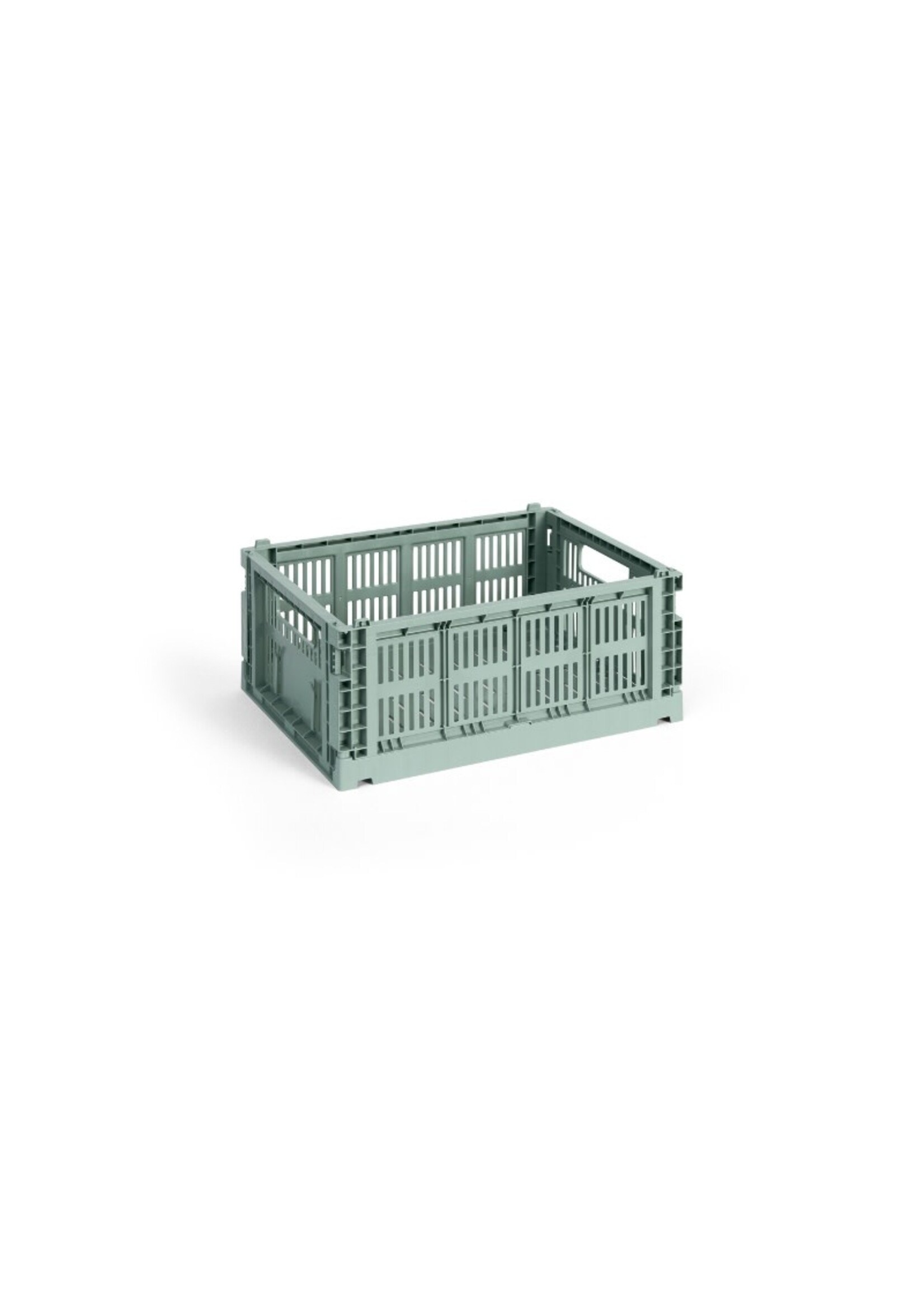 HAY Colour Crate M - Sage Green