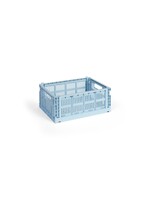 HAY Colour Crate M - Soft Blue