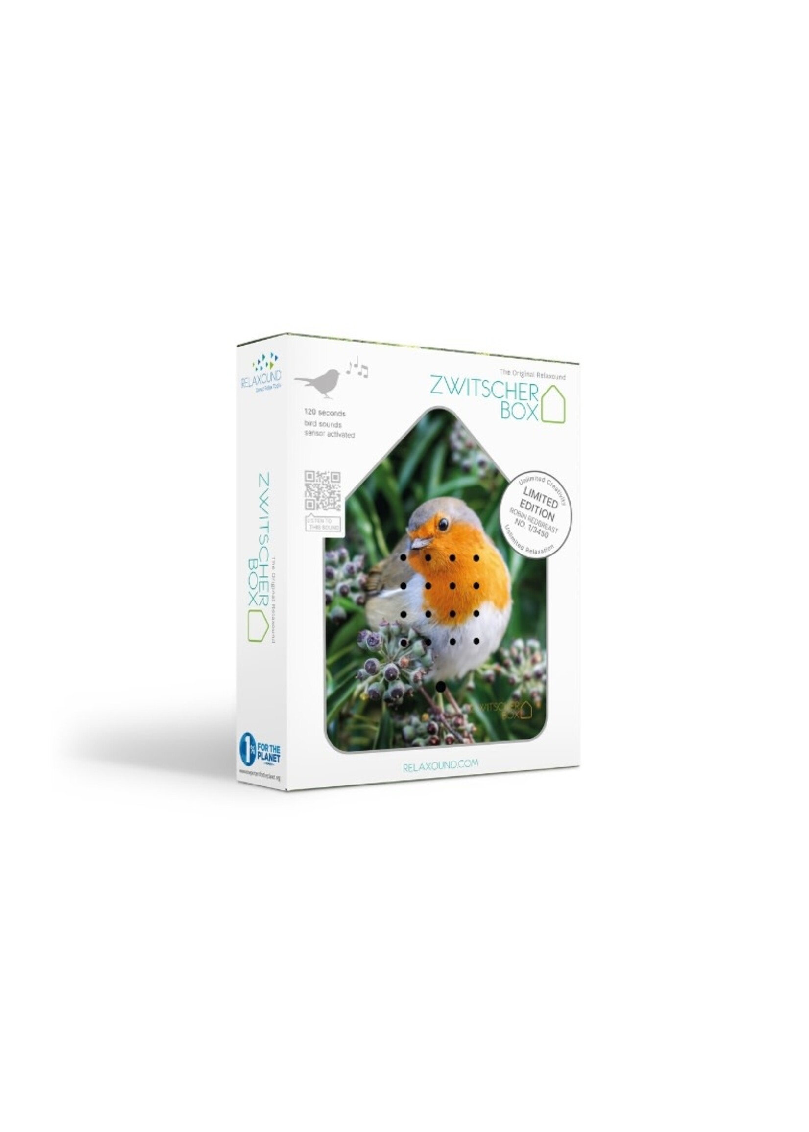 Relaxound Zwitscherbox - Limited Edition - Robin Redbreast