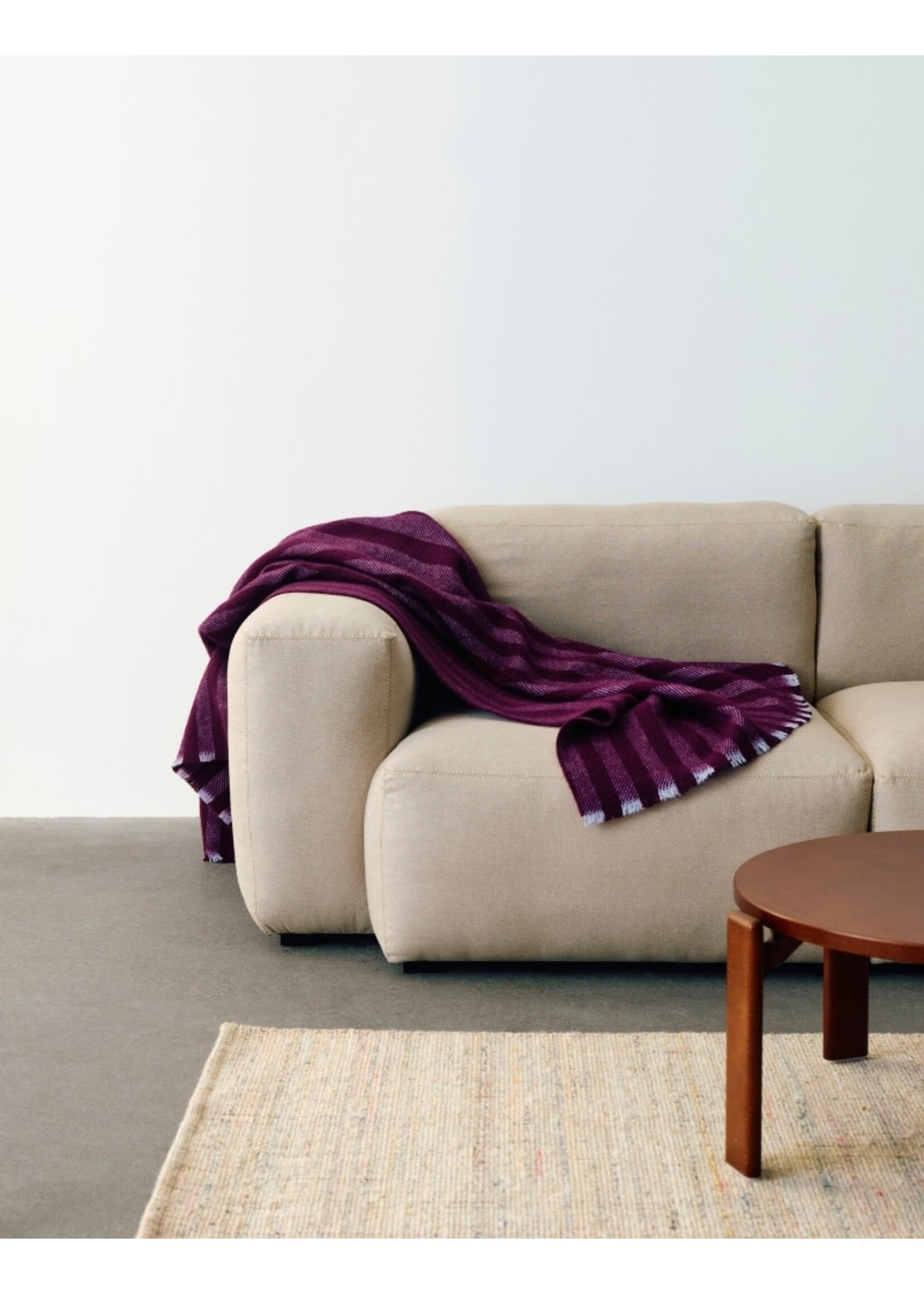 HAY Duo Throw - Plum