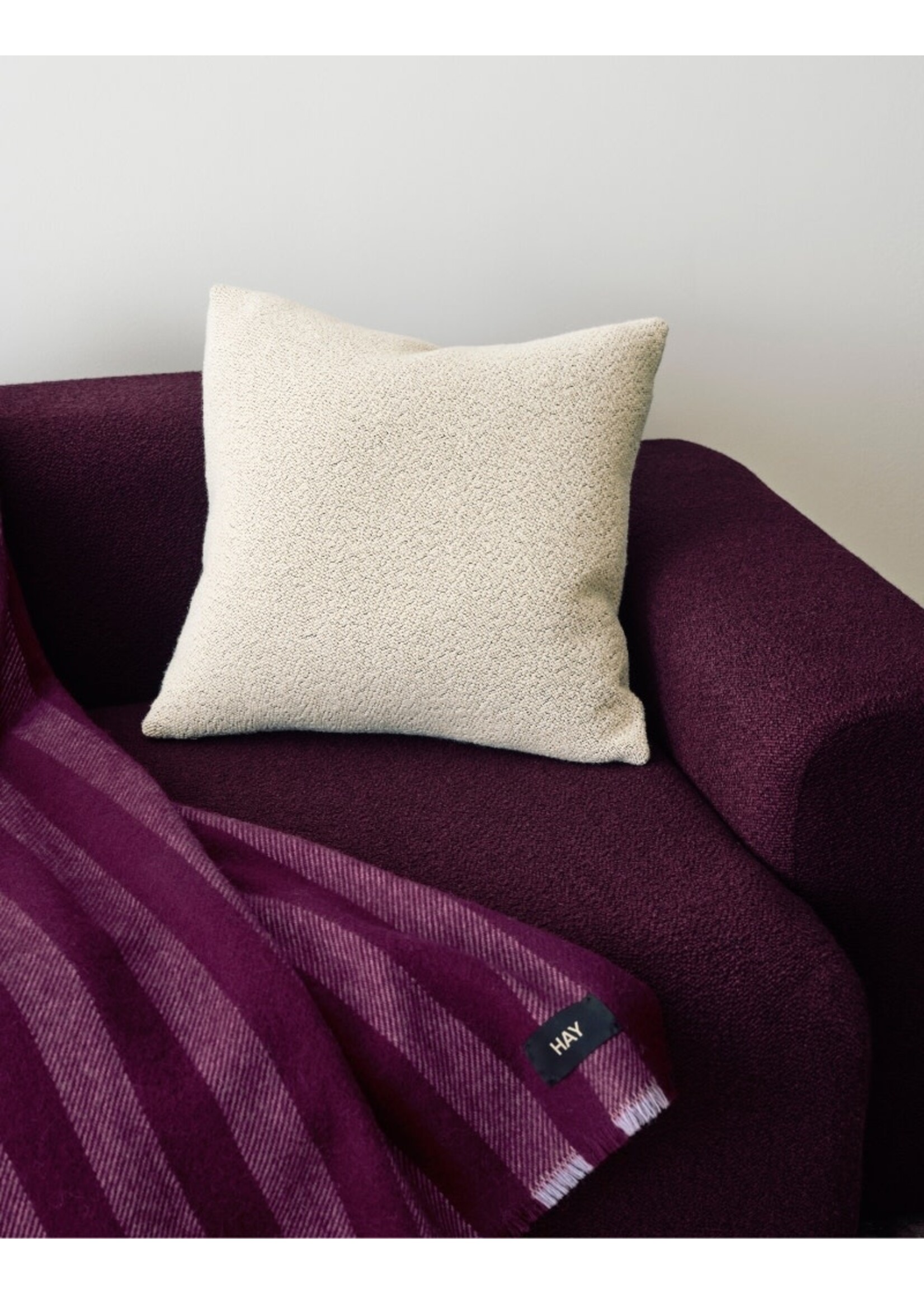 HAY Duo Throw - Plum
