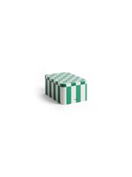 HAY Tin Container S - Green/Off-White