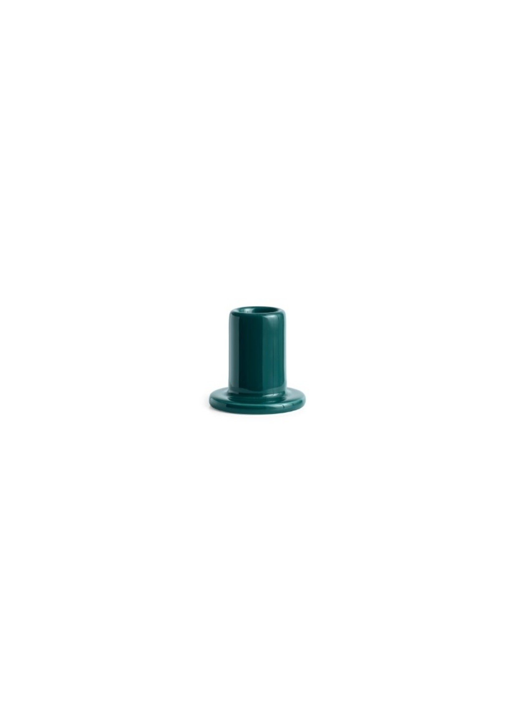 HAY Tube Candle Holder - Dark Green