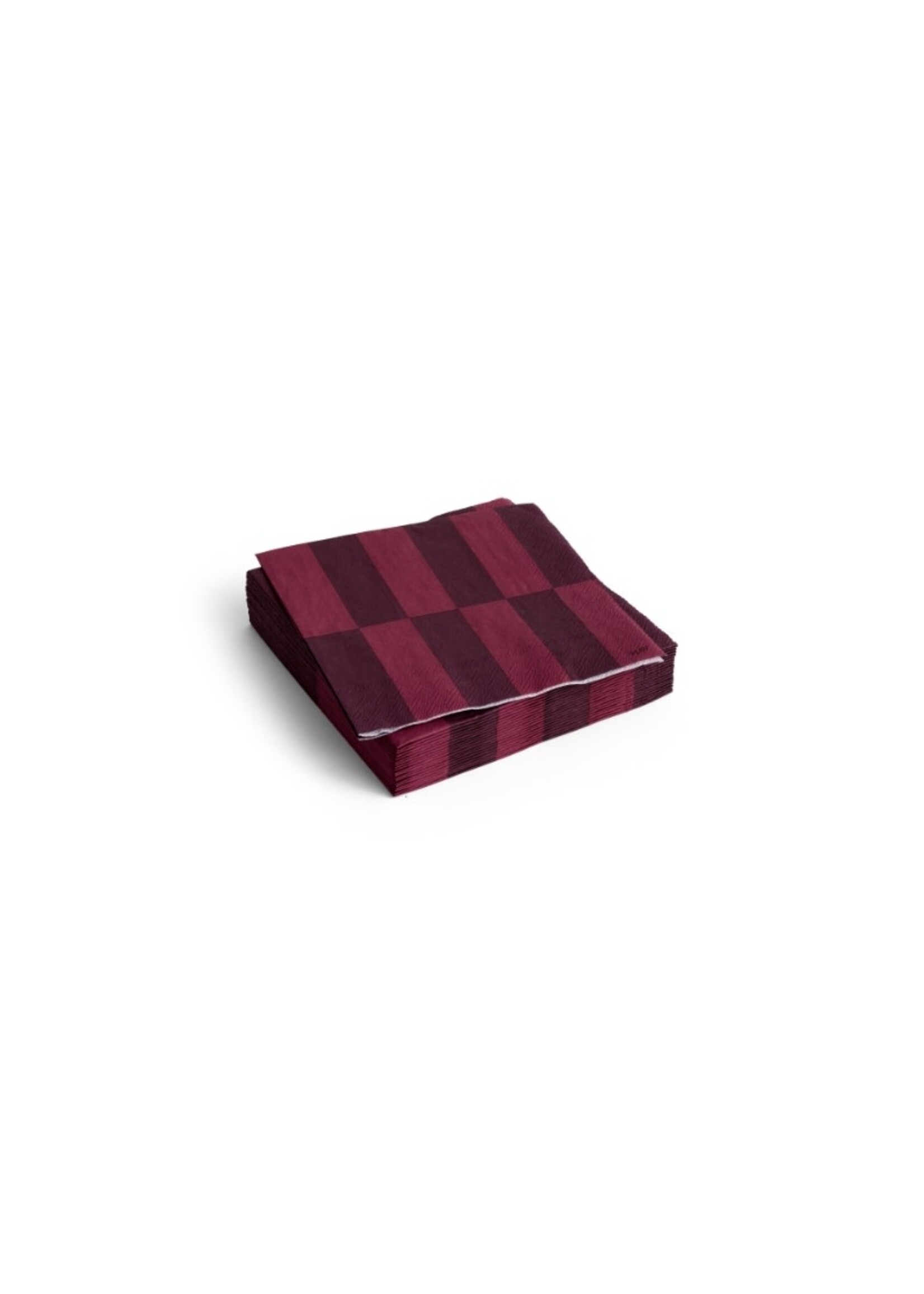 HAY Pattern Napkins Cocktail - Bordeaux/Wine