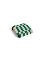 HAY Pattern Napkins Cocktail - Off-White/Green