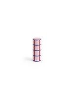 HAY Column Candle M - Light Pink/Red/Bordeaux/Dark Blue