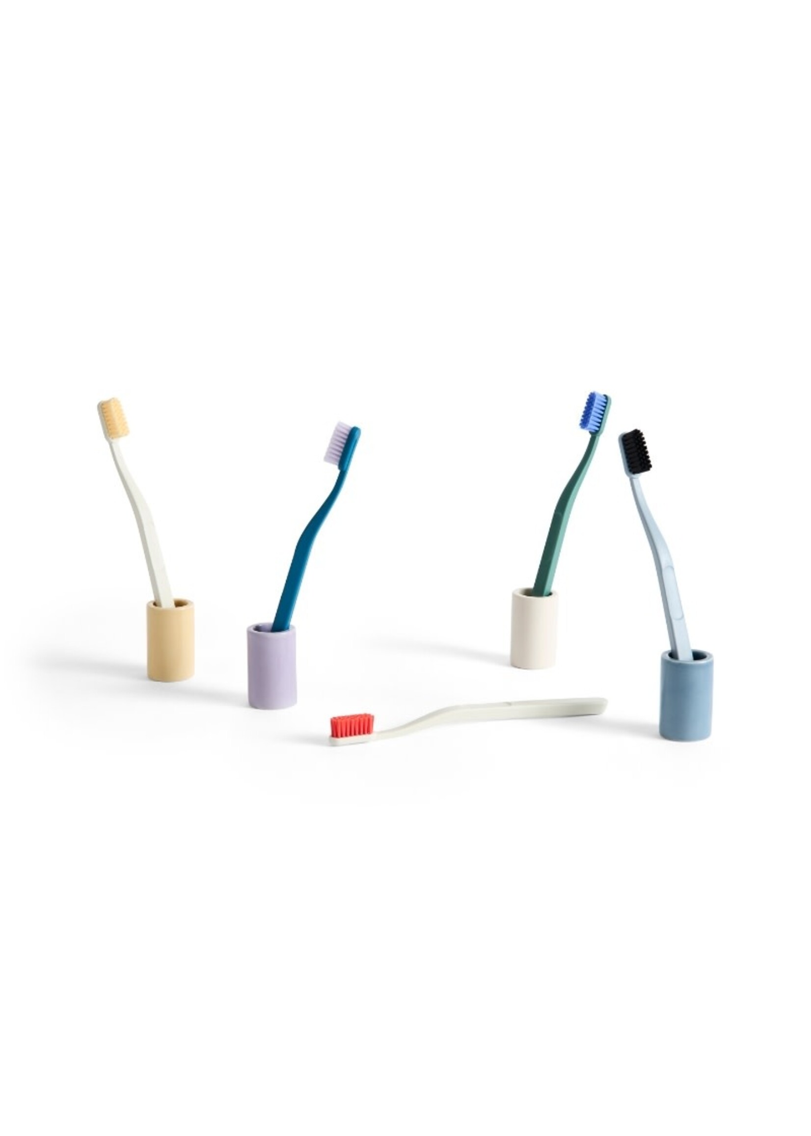 HAY Tann Toothbrush - Blue Grey/Black