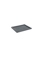 HAY Colour Crate Lid Plastic M - Charcoal