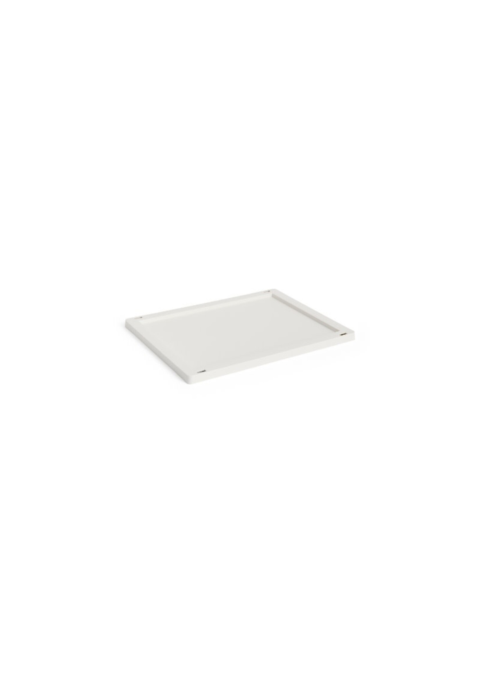 HAY Colour Crate Lid Plastic M - Off-White