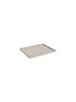 HAY Colour Crate Lid Plastic M - Warm Grey