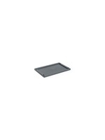 HAY Colour Crate Lid Plastic S - Charcoal