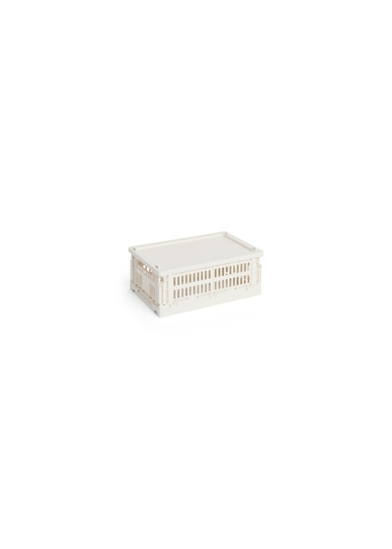 HAY Colour Crate Lid Plastic S - Off-White