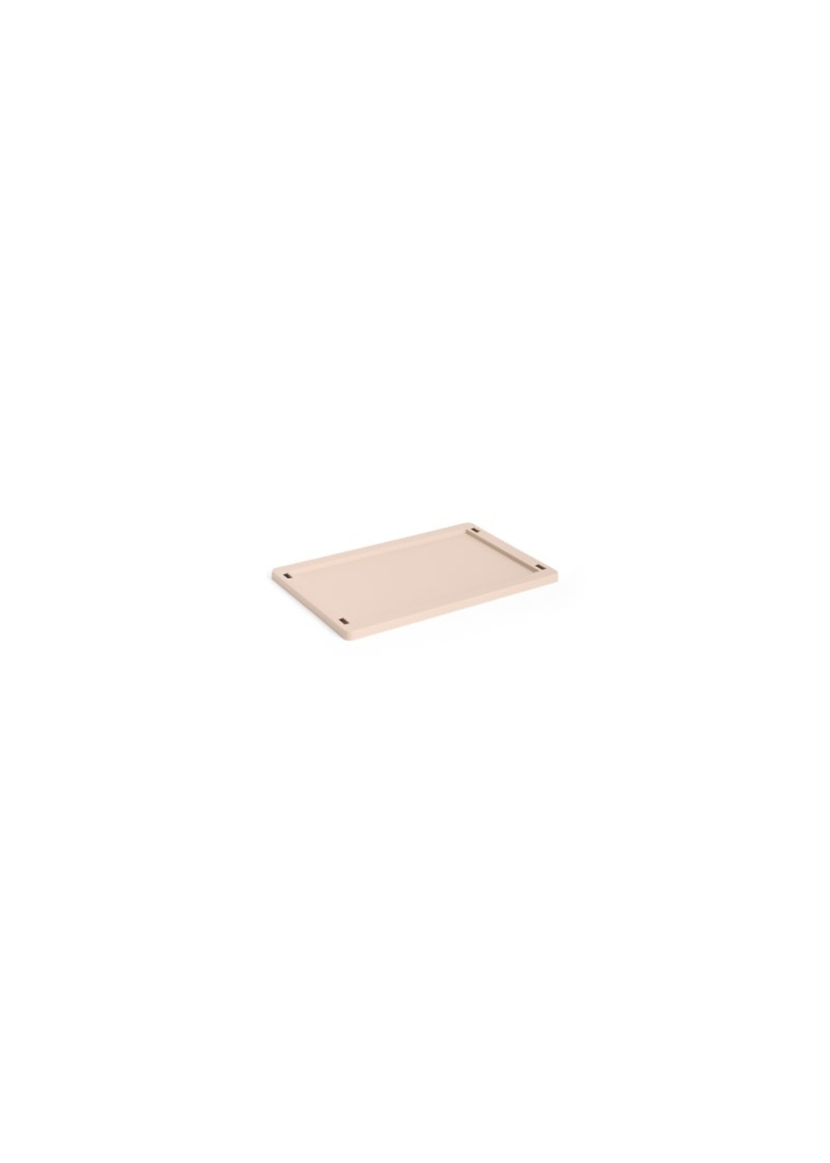 HAY Colour Crate Lid Plastic S - Powder