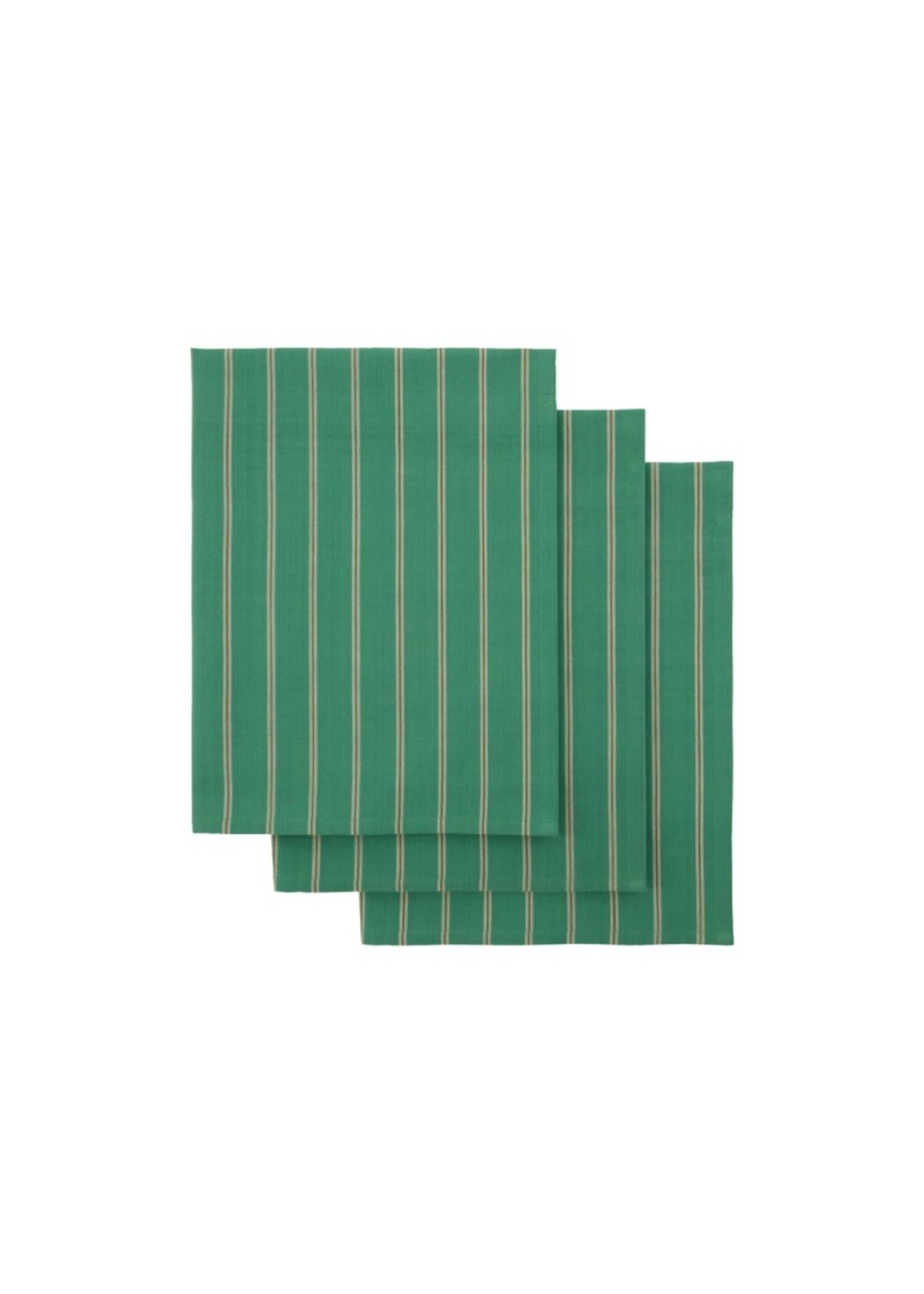 House Doctor Cook Tea Towels - Green