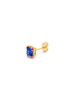 LULU Copenhagen Gala Crystal Bling Oorstud - Capri Blue/Pink