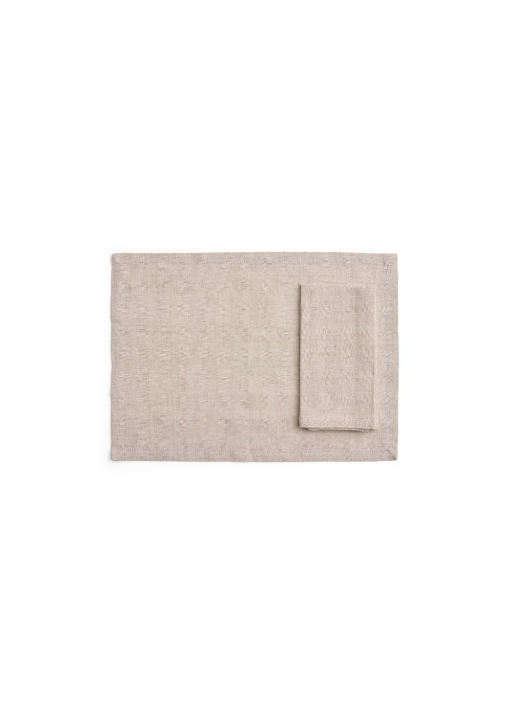 HAY Tavolo Napkin/Placemat - Set of 4 - Soft Beige