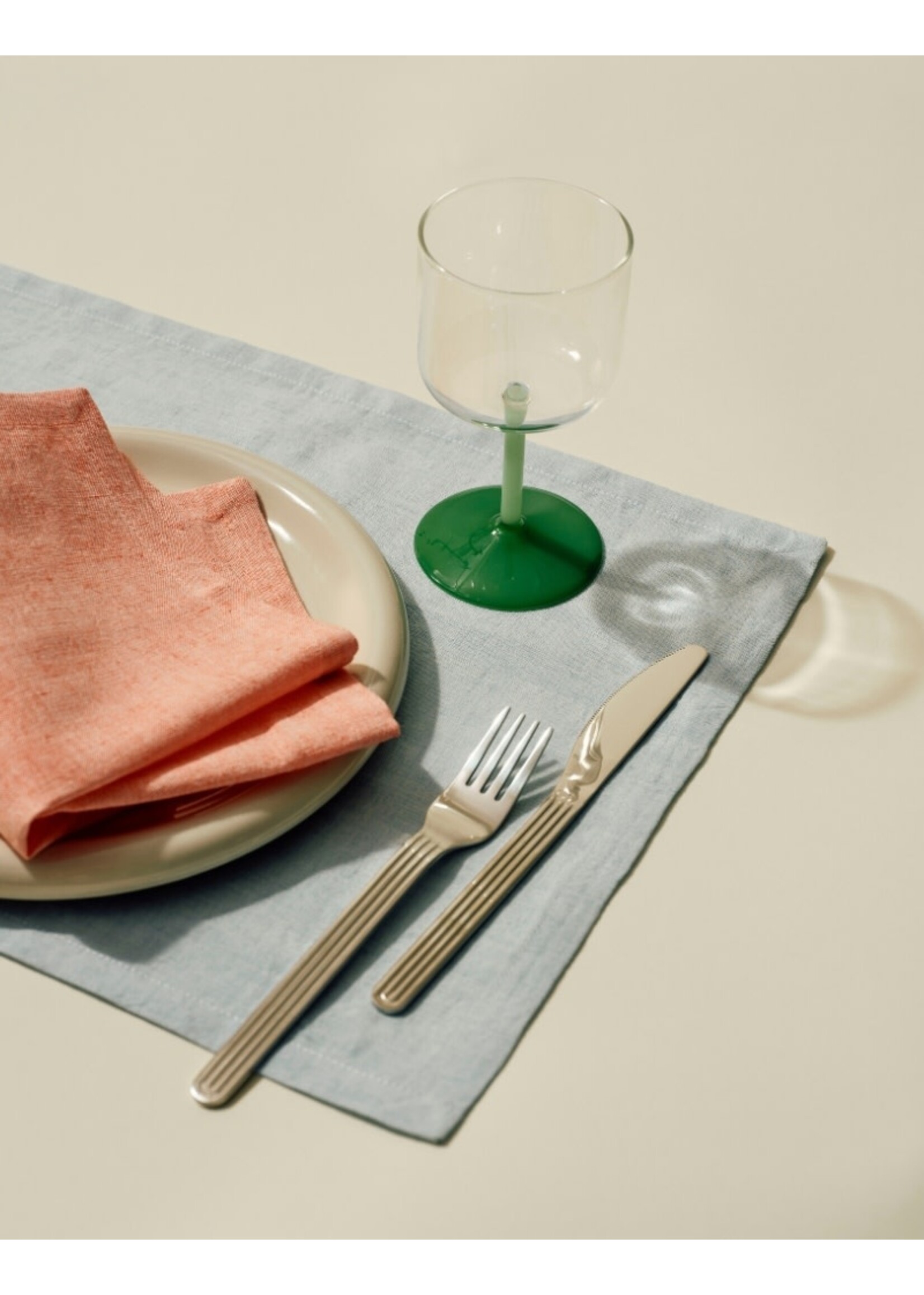 HAY Tavolo Napkin/Placemat - Set of 4 - Soft Blue