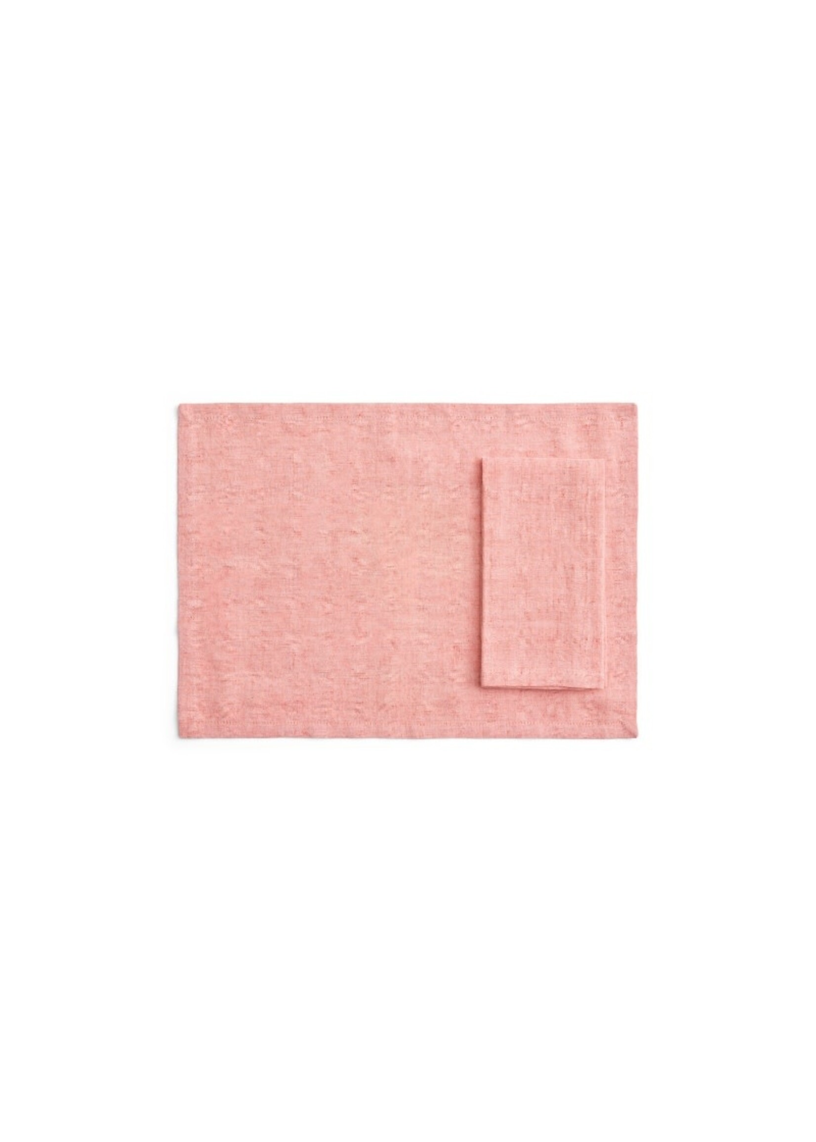 HAY Tavolo Napkin/Placemat - Set of 4 - Soft Coral