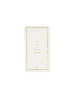 Zusss servetten 11x20cm - you me & a cup of tea/coffee