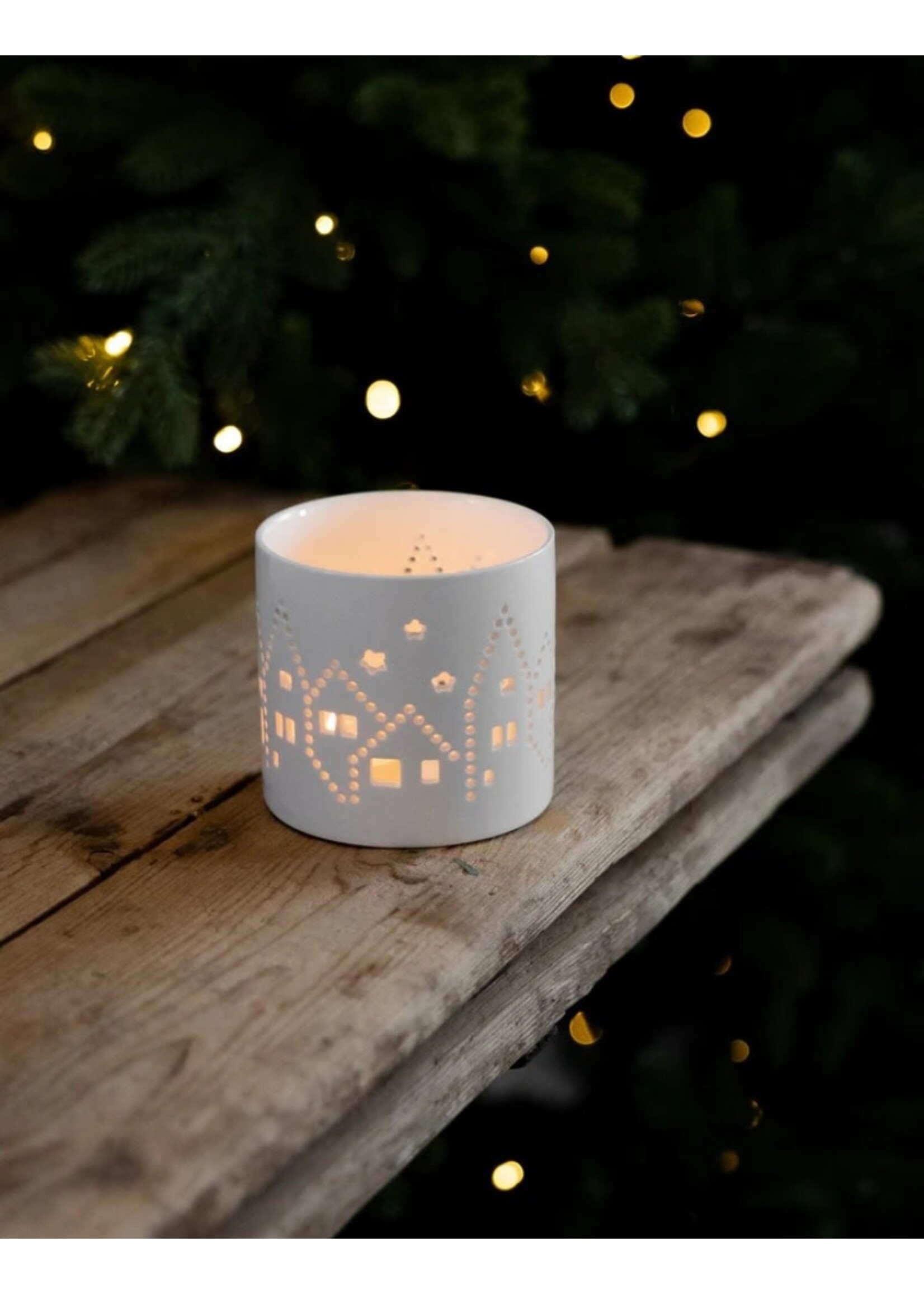 Sögne Theelichthouder - M - Christmas