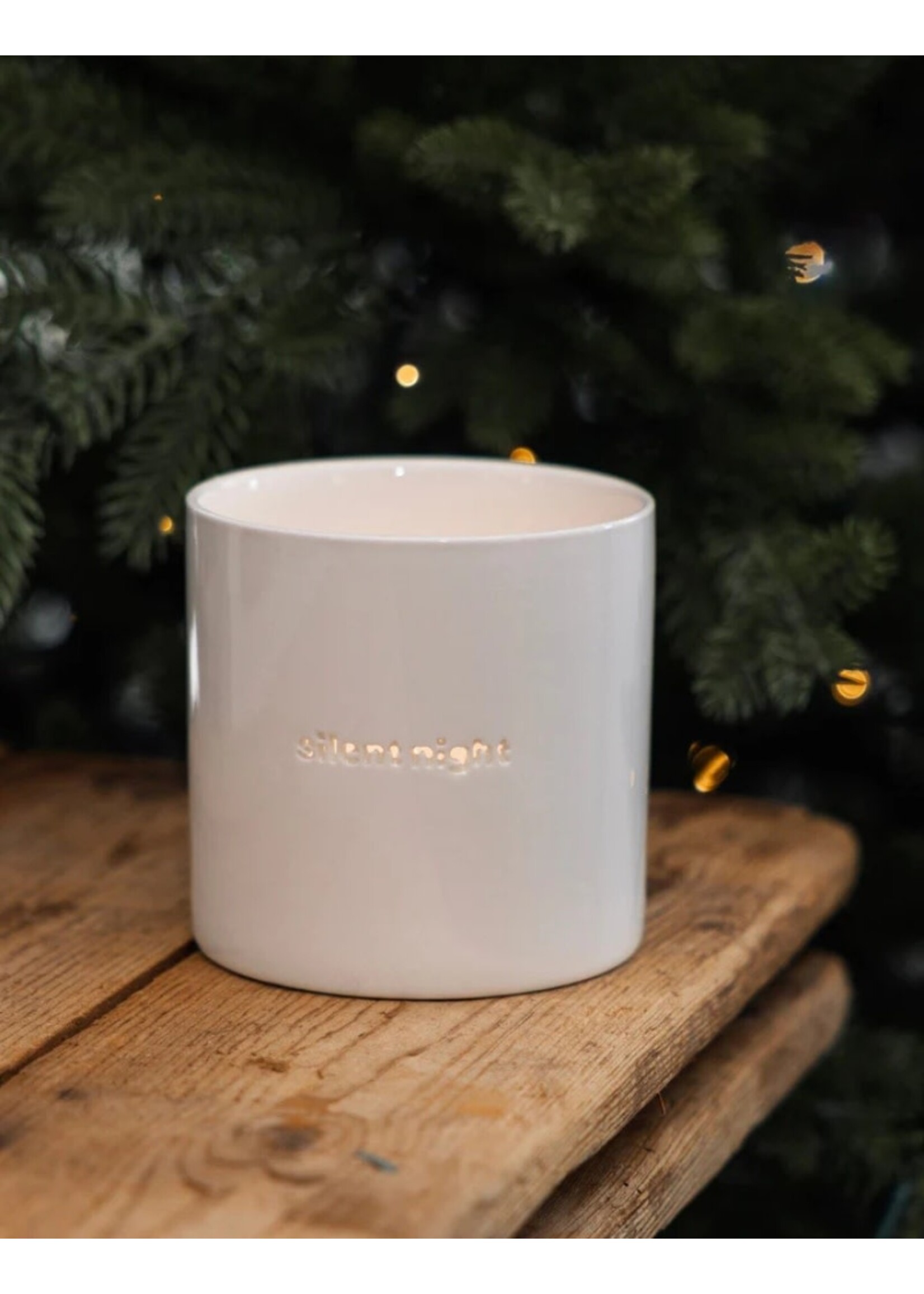 Sögne Theelichthouder - L - silent night