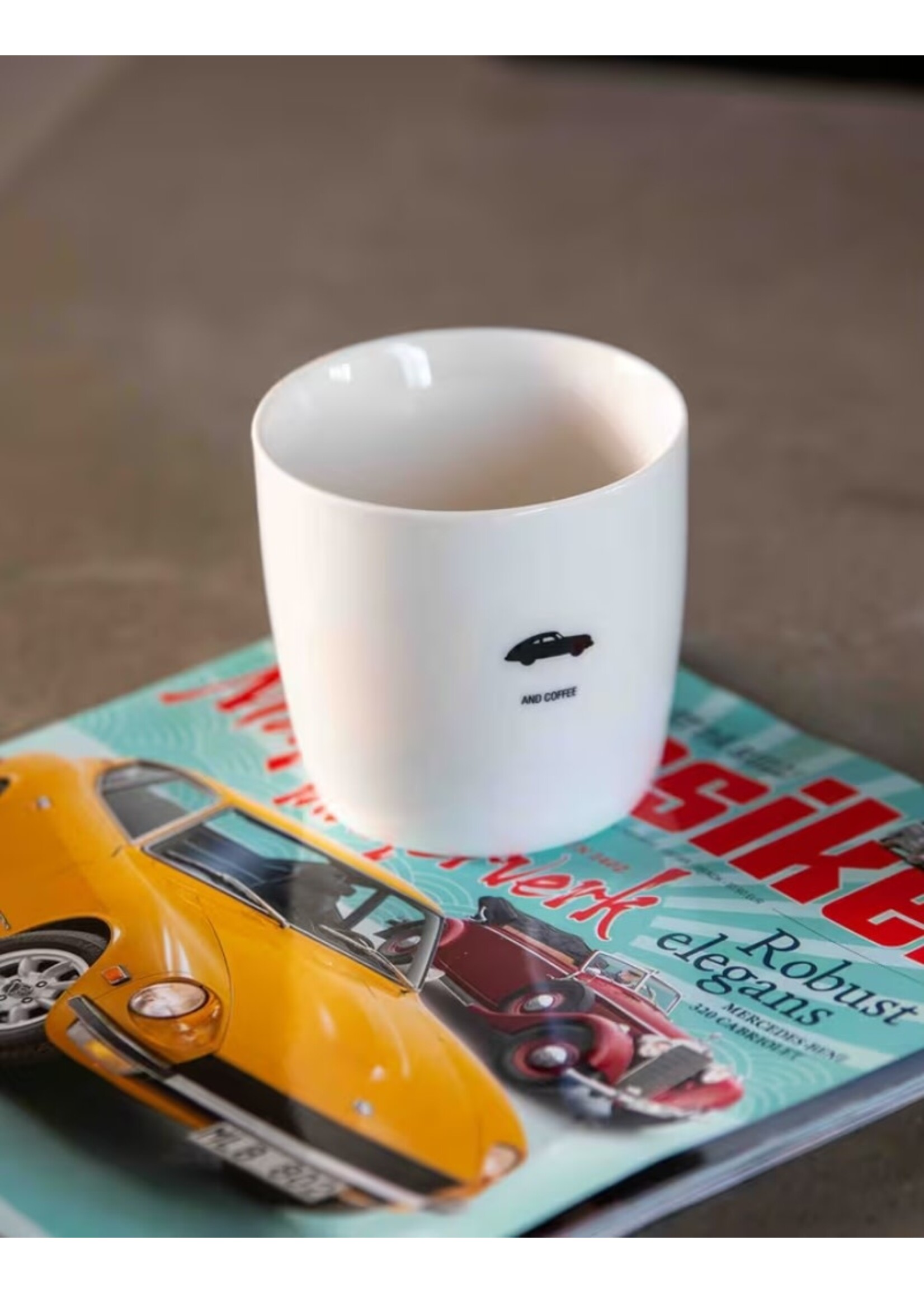 Sögne Koffiemok - car and coffee