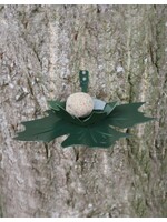 Heeej Leaf Me - wand vogelvoederschaal - groen