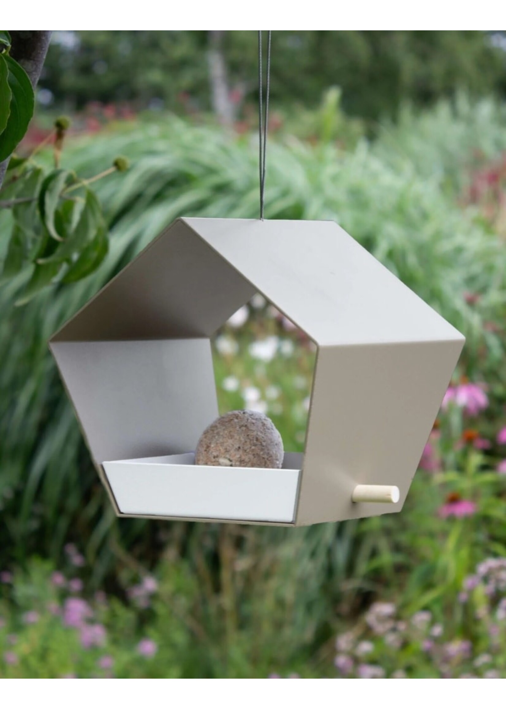 Heeej Small Diamond - hangend vogelvoederhuisje - zand