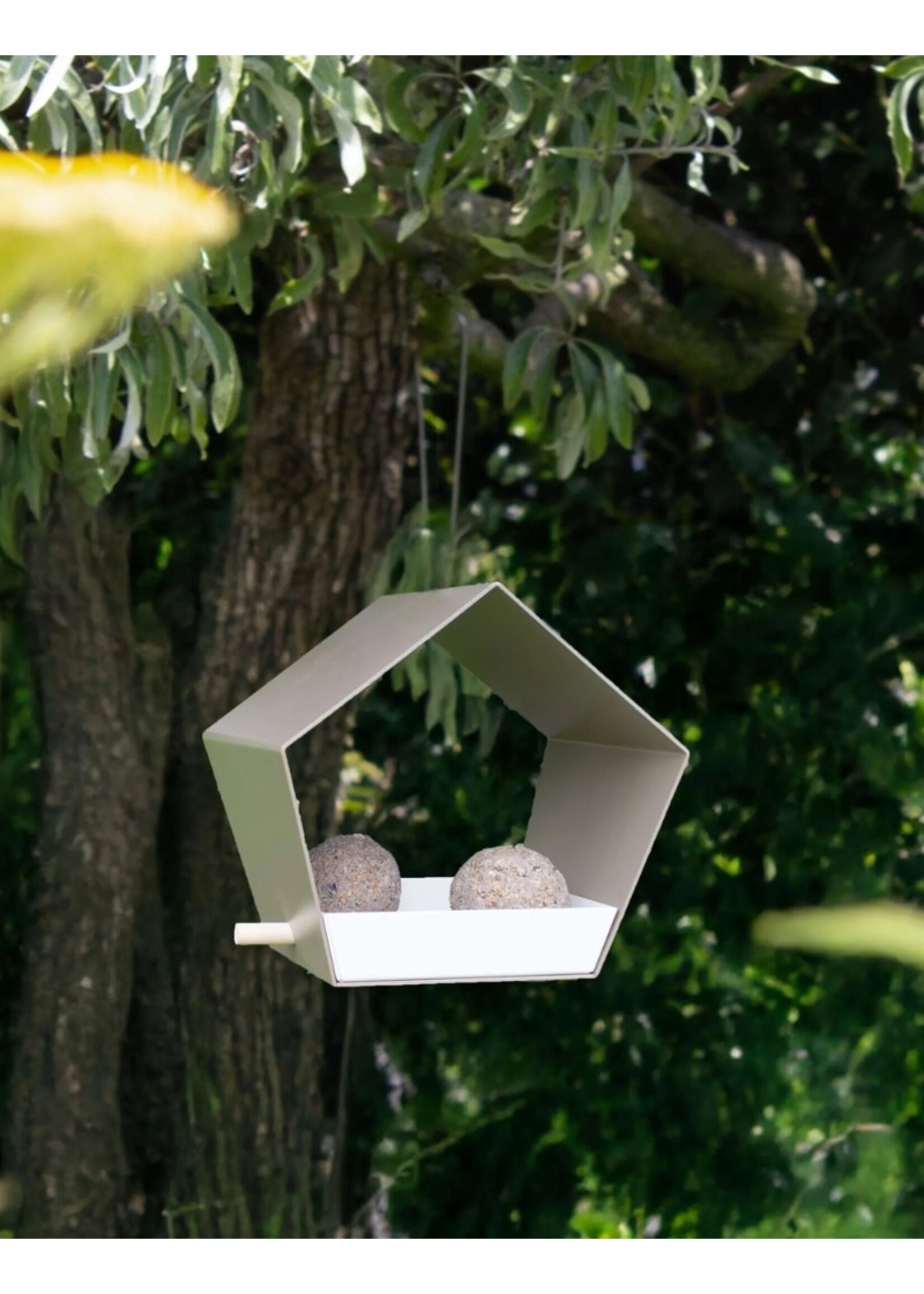 Heeej Small Diamond - hangend vogelvoederhuisje - zand