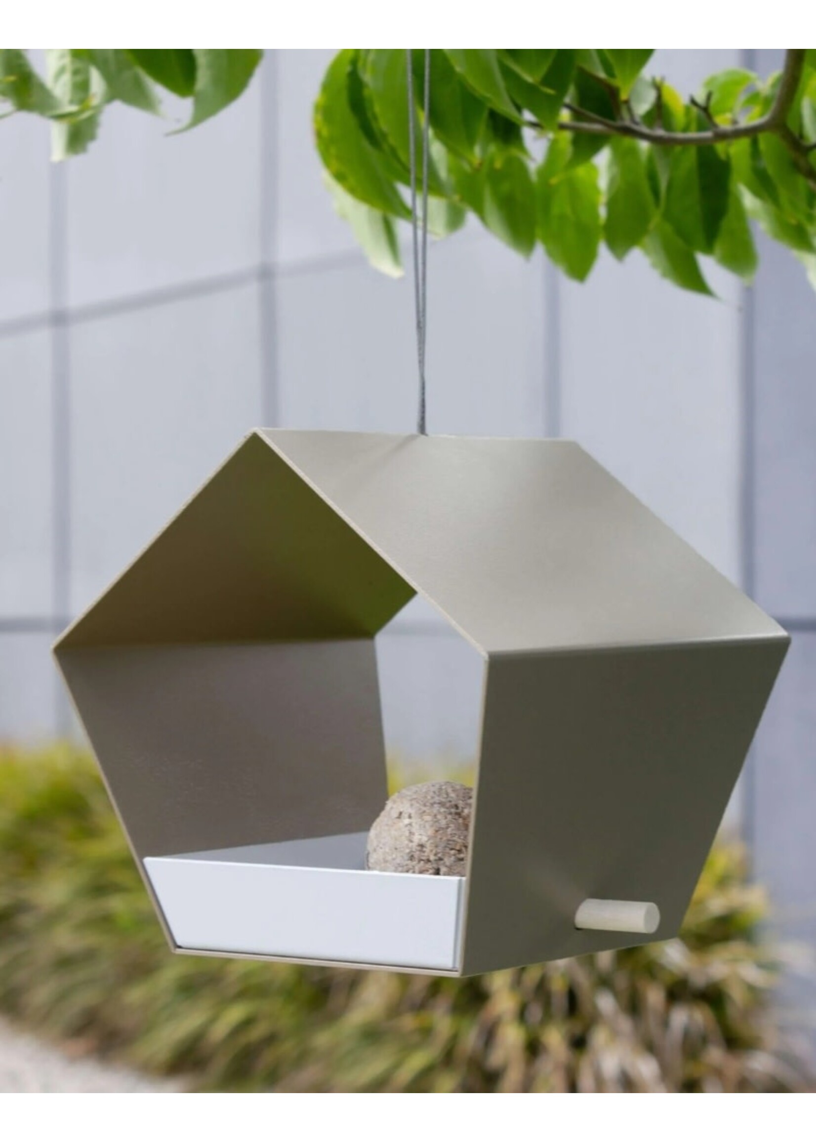 Heeej Small Diamond - hangend vogelvoederhuisje - zand
