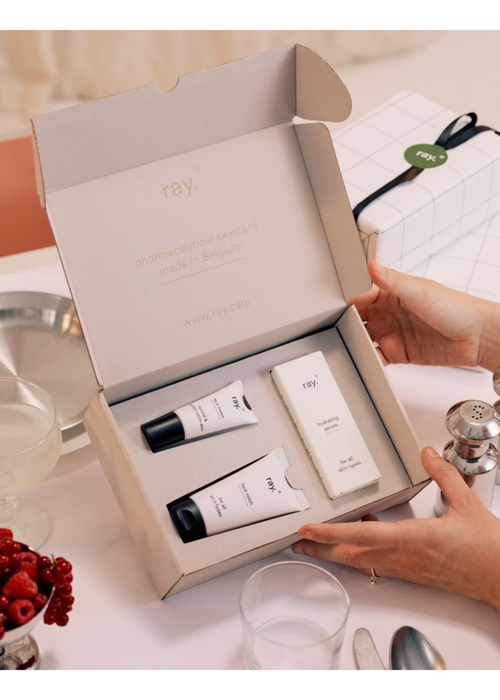 ray. Giftset Hydrating Routine