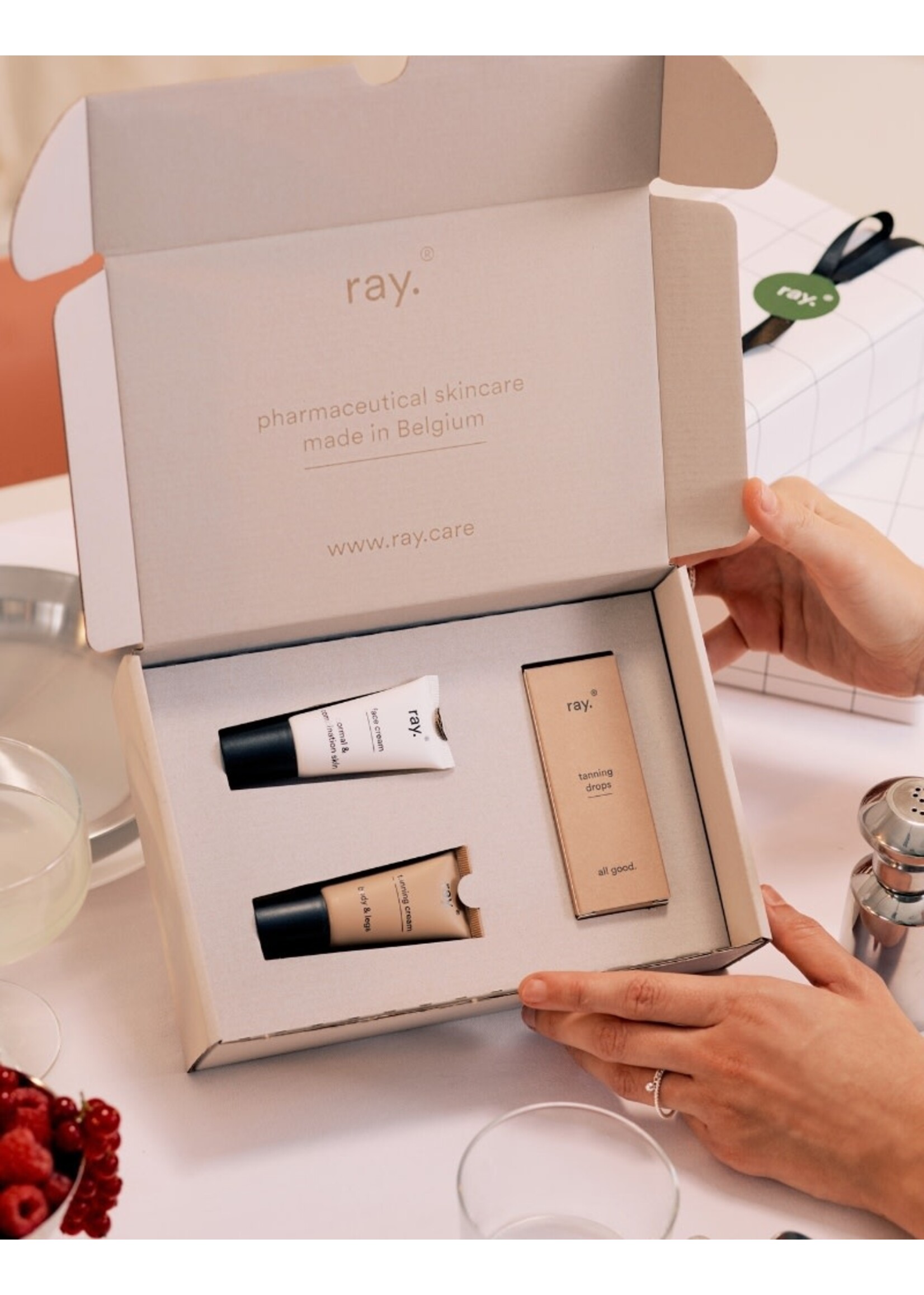 ray. Giftset Tanning Routine