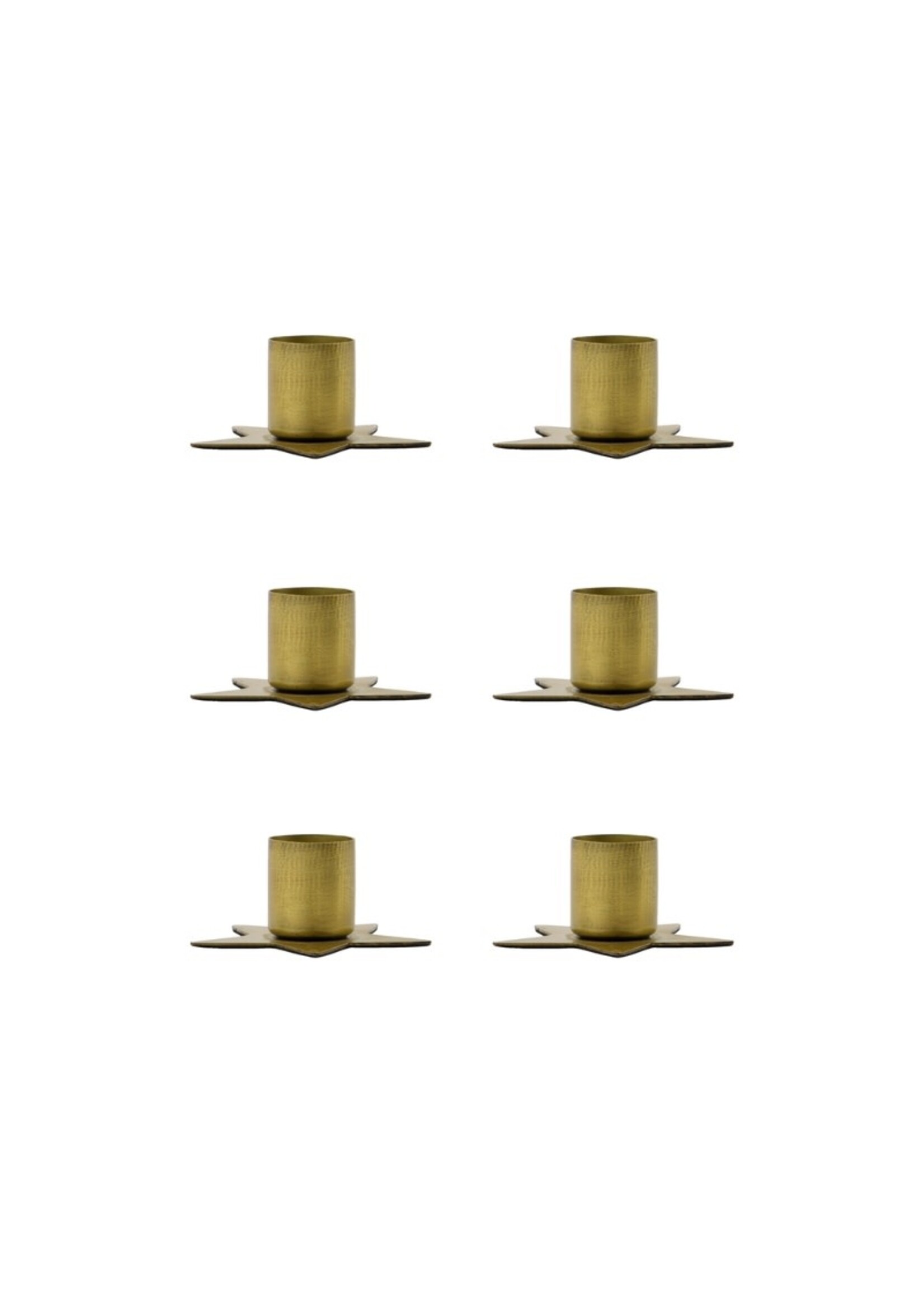 House Doctor Stage Candle Holder - 6 pcs