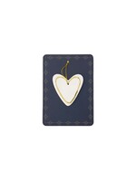 Zusss kersthanger keramiek hartje