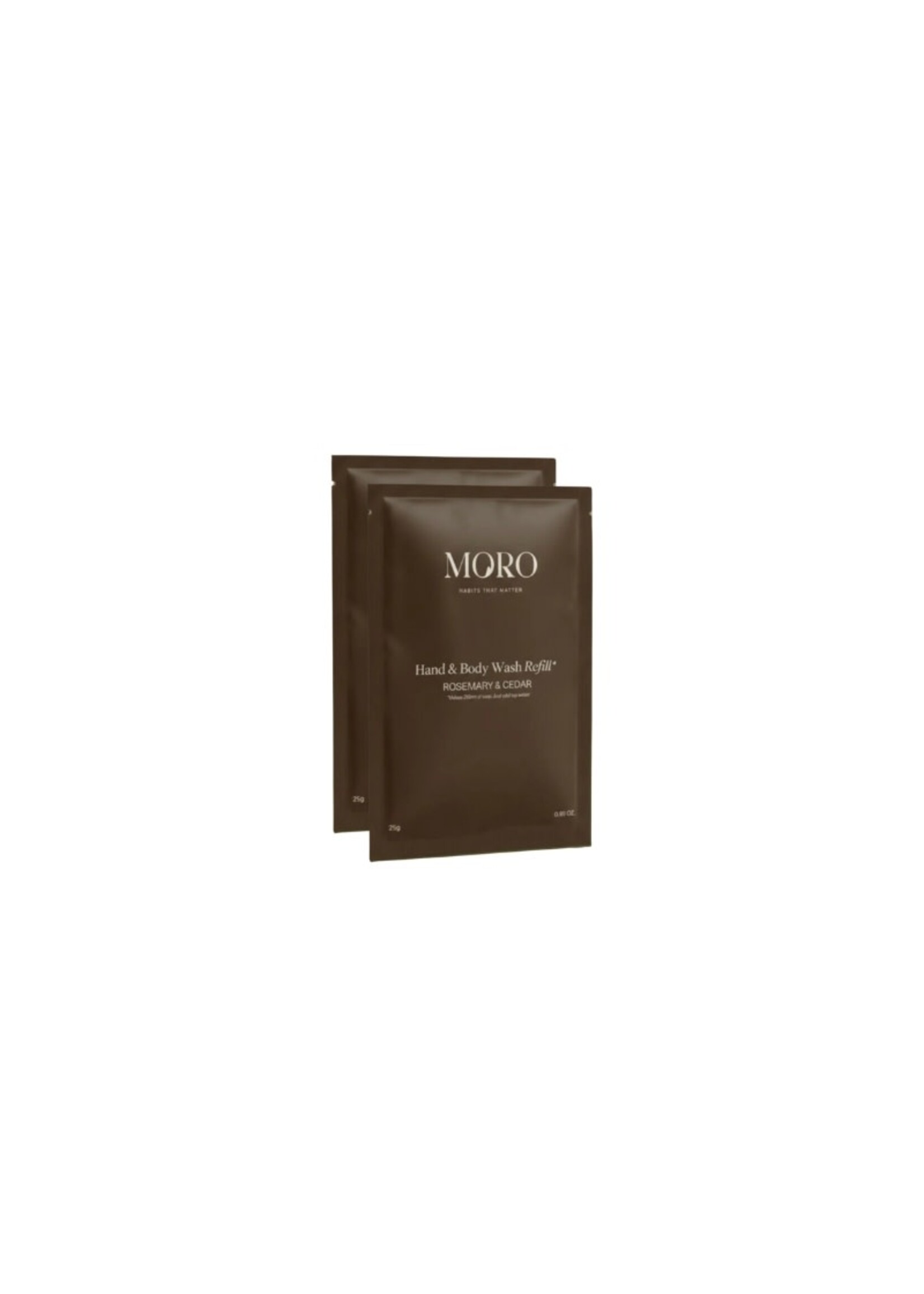Moro Hand & Body Wash - Rosemary - refill x 2