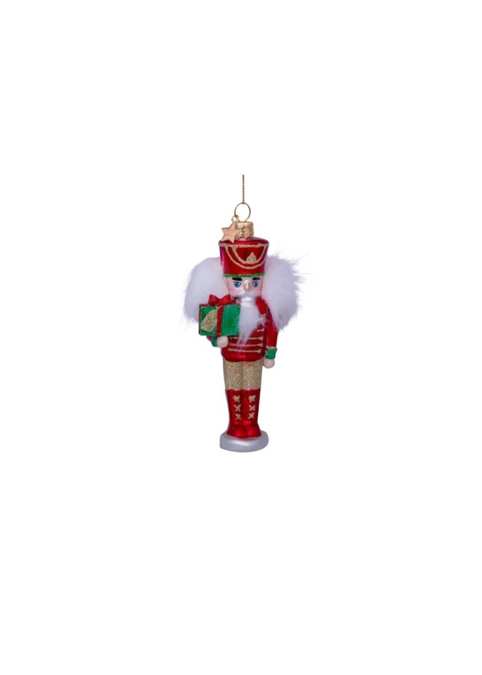 Vondels Glass Ornament - Nutcracker