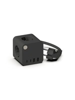 Kreafunk Ampie Wired - Multi-socket Power Station - Black