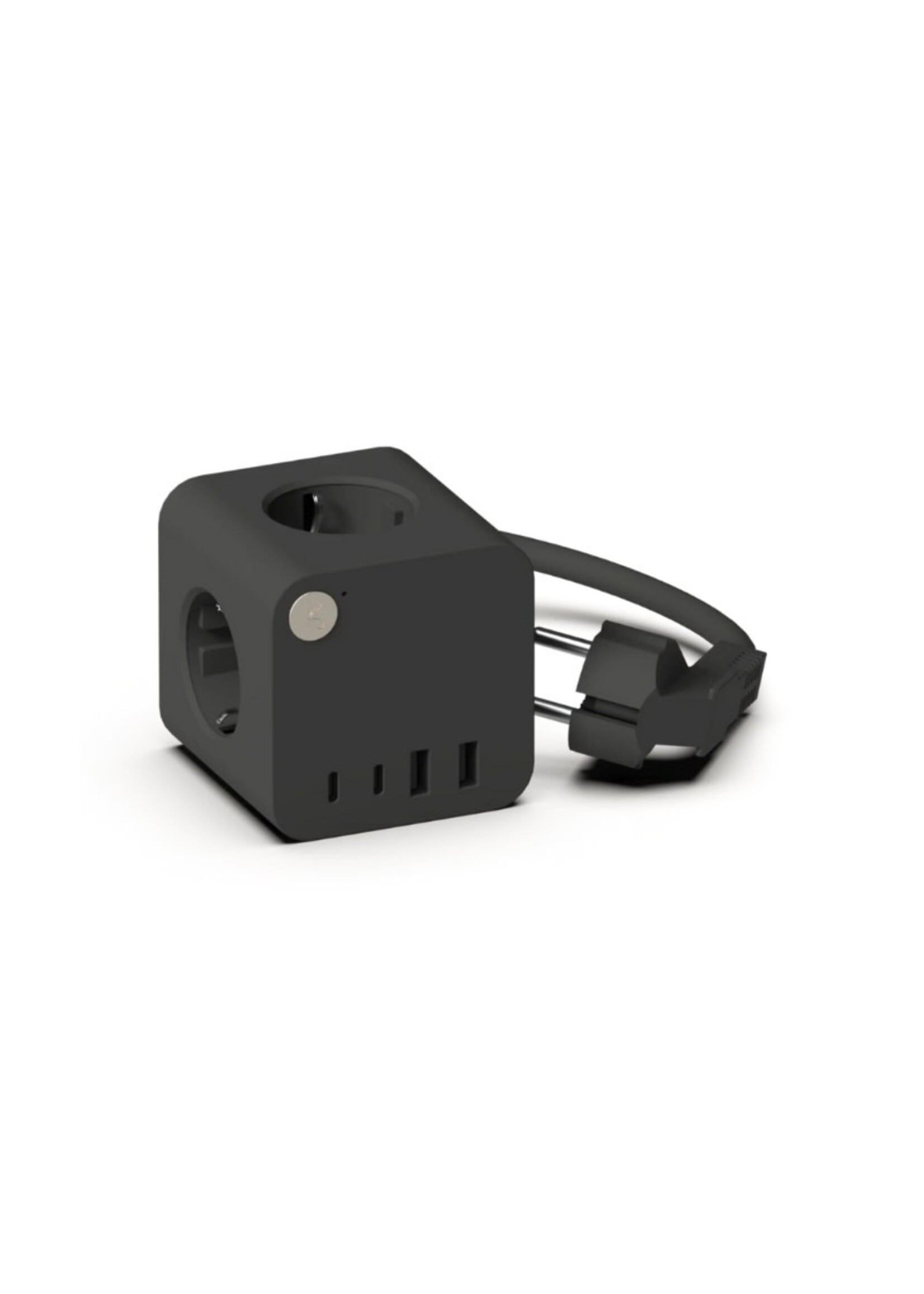 Kreafunk Ampie Wired - Multi-socket Power Station - Black