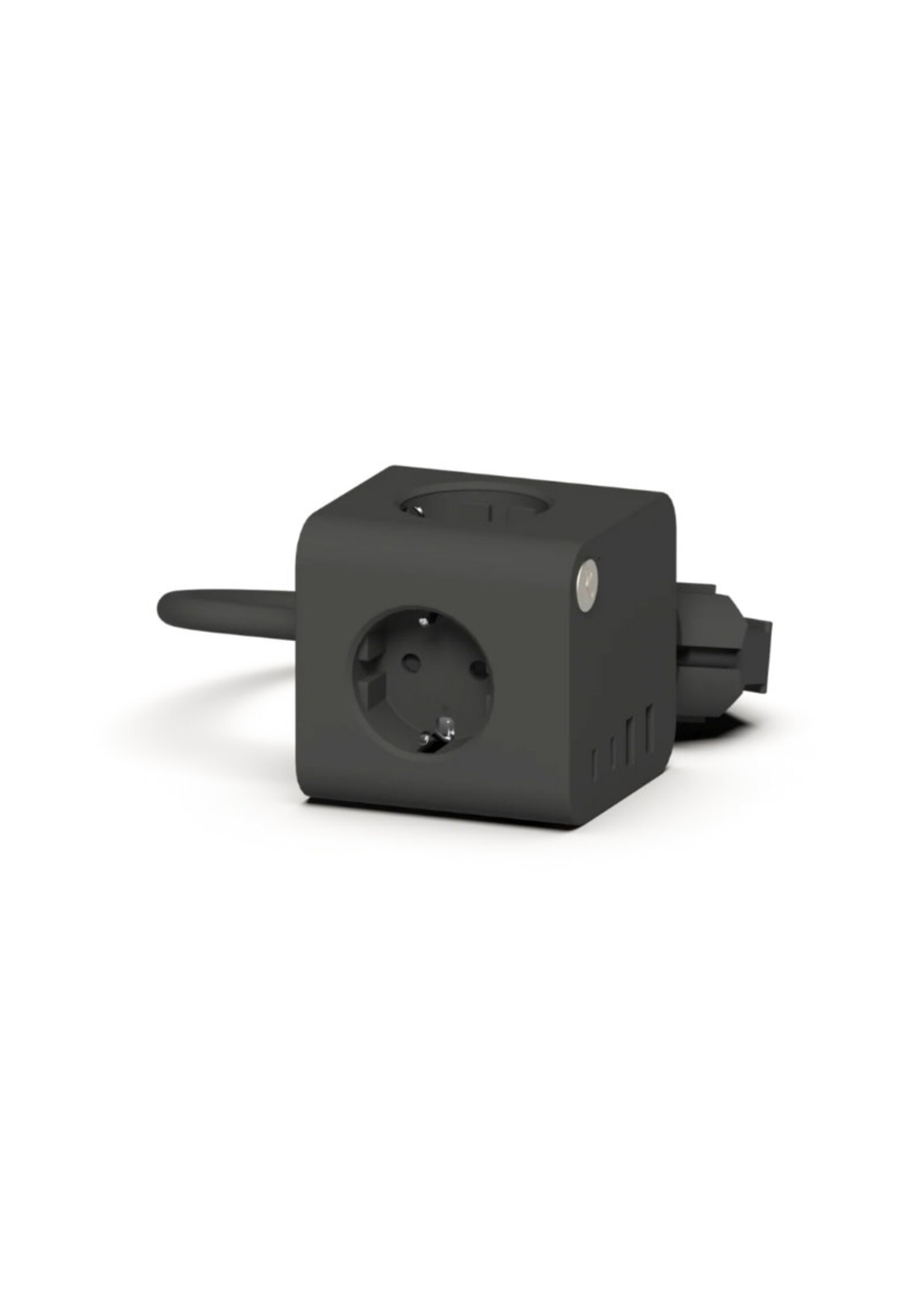 Kreafunk Ampie Wired - Multi-socket Power Station - Black