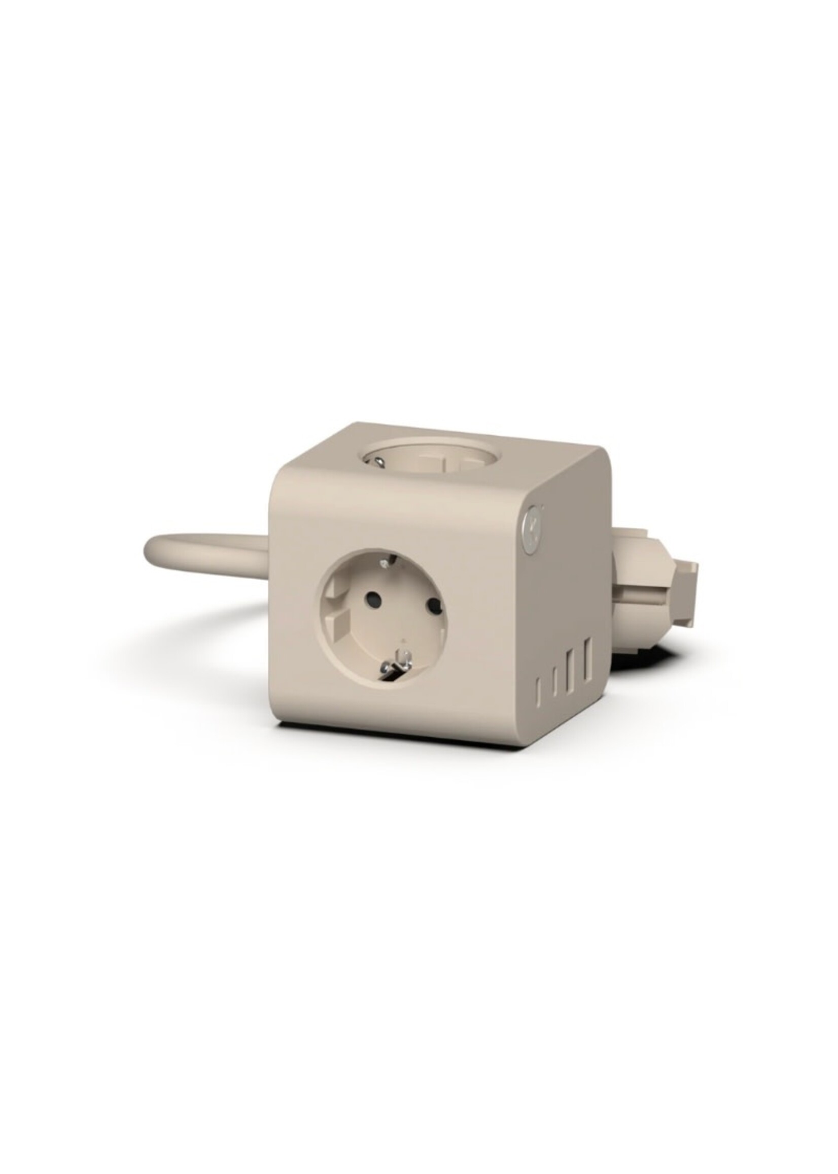 Kreafunk Ampie Wired - Multi-socket Power Station - Ivory Sand