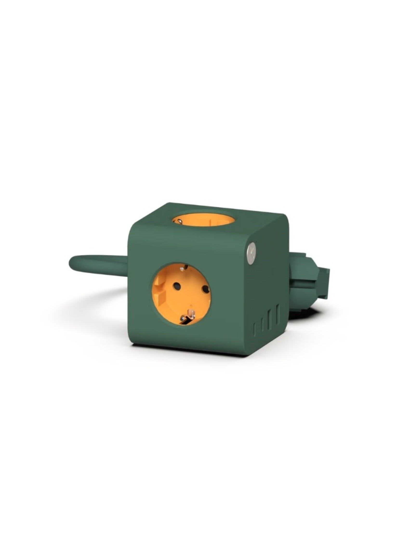 Kreafunk Ampie Wired - Multi-socket Power Station - Nordic Green