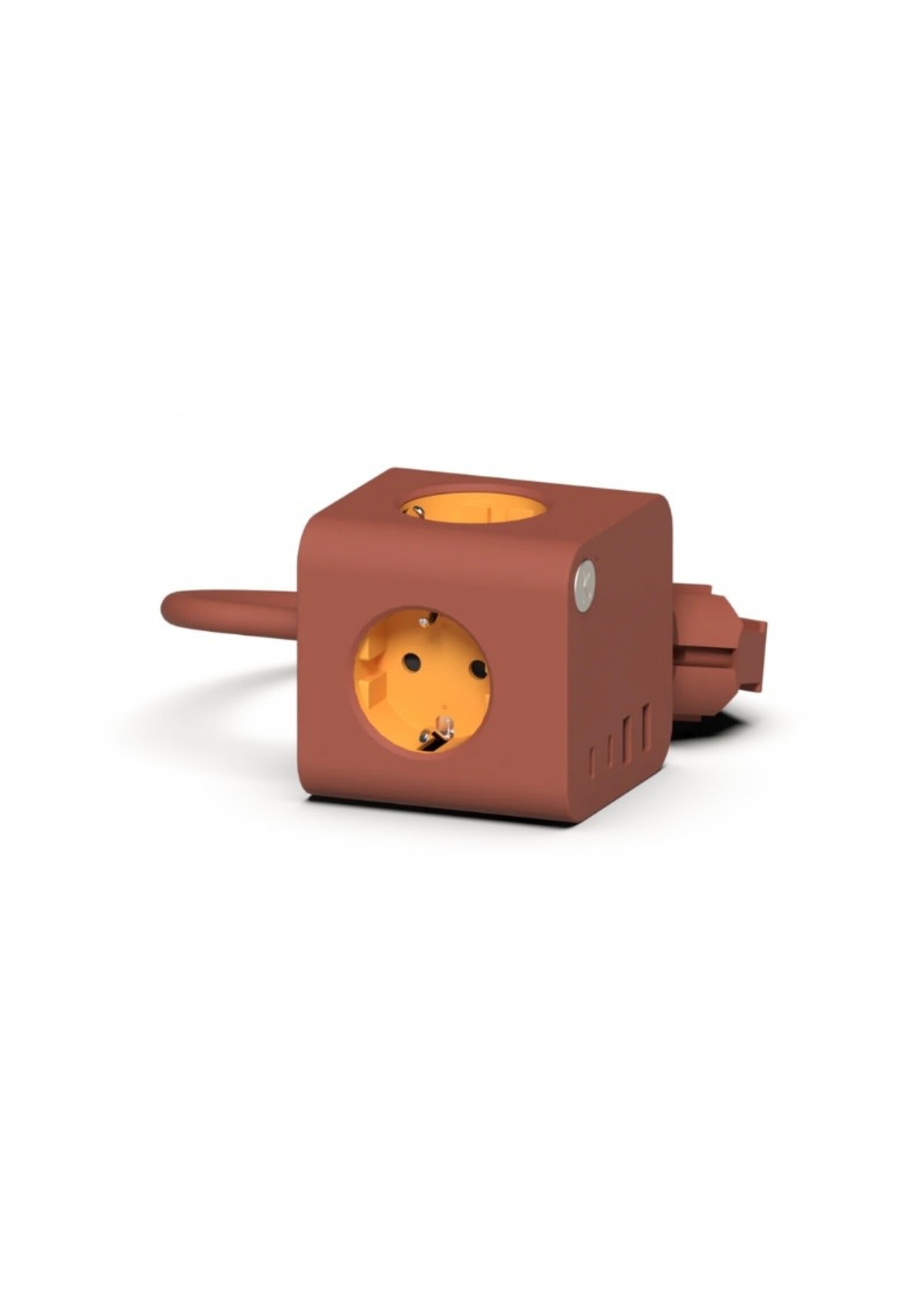 Kreafunk Ampie Wired - Multi-socket Power Station - Terracotta