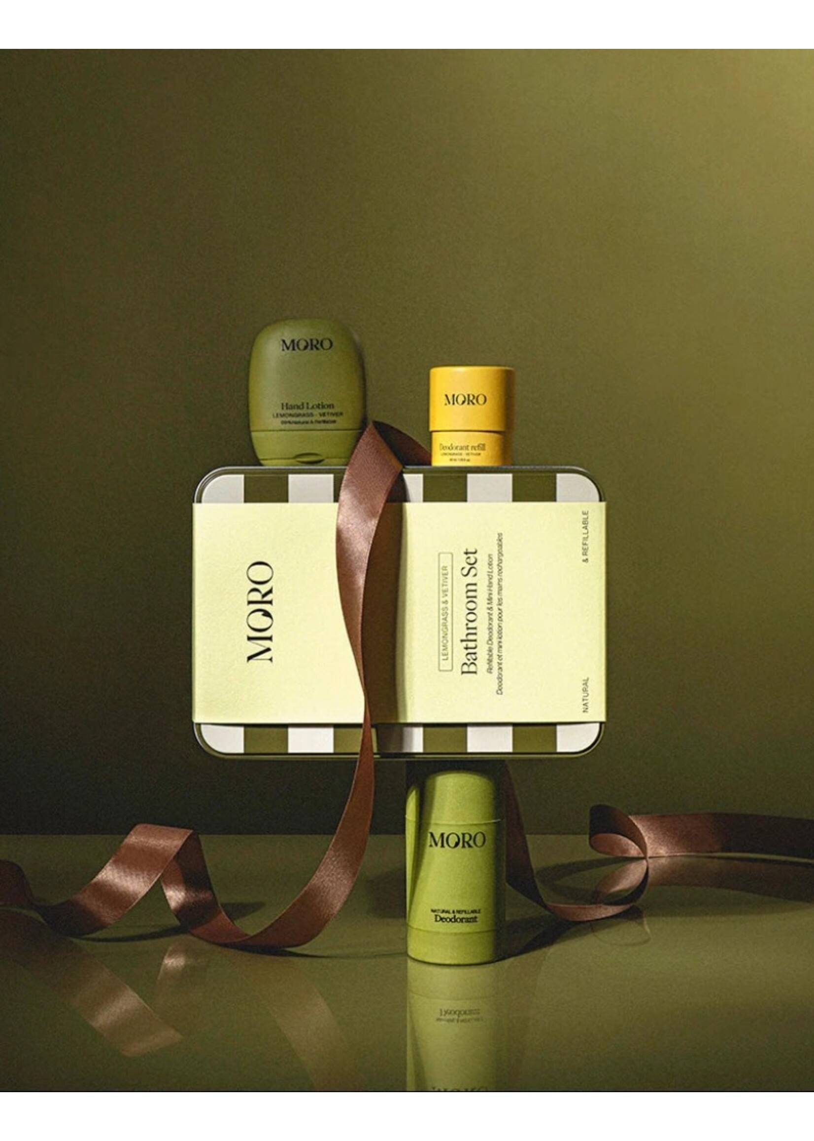 Moro Bathroom Set - Lemongrass