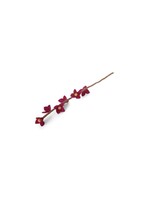 Gry & Sif Cerise Flowers on Stalk