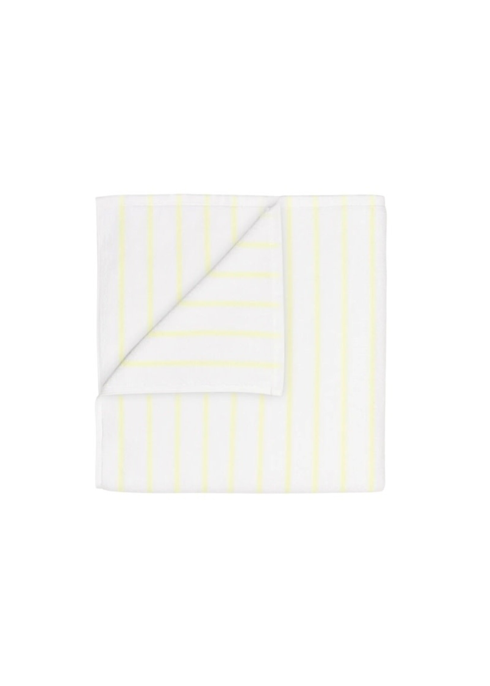 Blomus Arto Bath Towel - White/Transparent Yellow